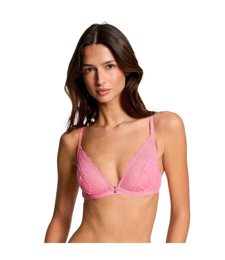 Soutien-gorge souple rose Lorie