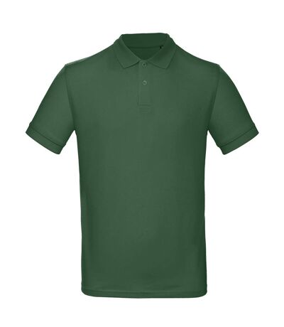 Polo inspire homme vert bouteille B&C