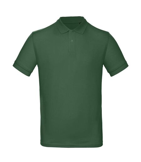 Polo inspire homme vert bouteille B&C