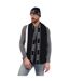 Ensemble Bonnet Et Écharpe Motif/style Logo Répété Homme Taille Unique Noir Boss-4