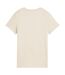 T-shirt Style Logo Ess No.1 Femme Beige Puma-3