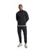 Mens tape tracksuit bottoms jet black Lyle & Scott