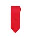 Premier Mens Micro Waffle Formal Work Tie (Pack of 2) (Red) (One Size) - UTRW6942