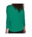 Pull vert femme vila bella - l-2