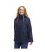 Veste Imperméable Unie À Capuche Yulia Femme Bleu Marine Trespass-4