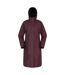 Womens/ladies Hannah Extreme Waterproof Jacket Burgundy Mountain Warehouse-1
