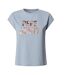 T-Shirt bleu femme pepe jeans catalina cloudy-1