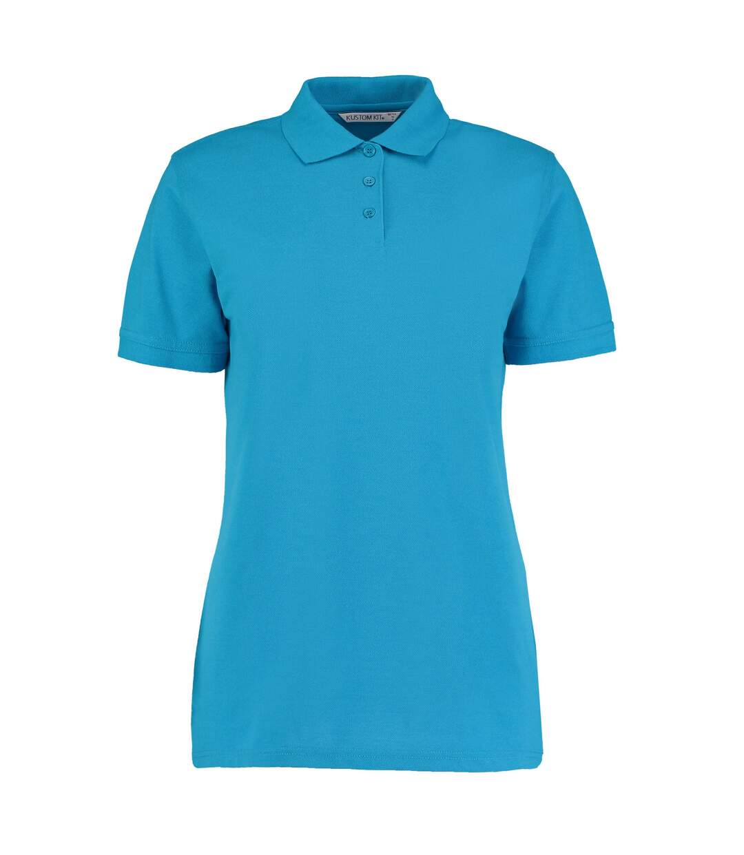 Polo Klassic Femme Turquoise Vif Kustom Kit-1
