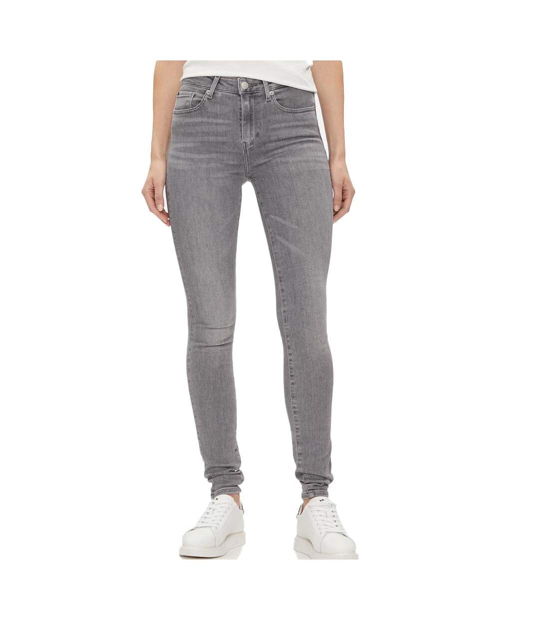 Jean Skinny Gris Femme Tommy Hilfiger Flex Como - W29-L32-1