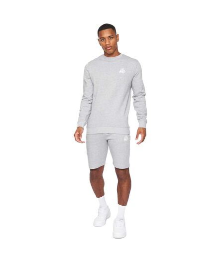 Mens coby sweatshirt grey marl Kings Will Dream