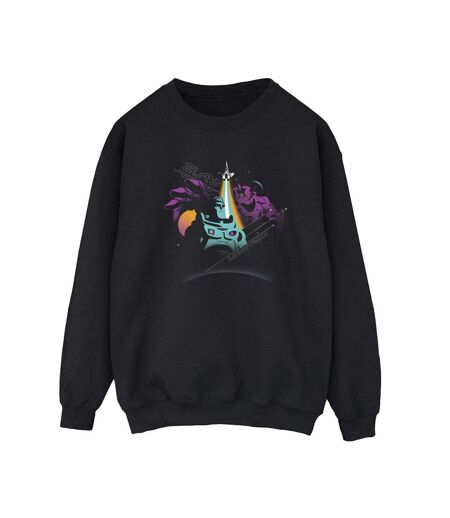 Disney Sweatshirt Femmes/Dames Lightyear Zurg In Space (Noir) - UTBI25032