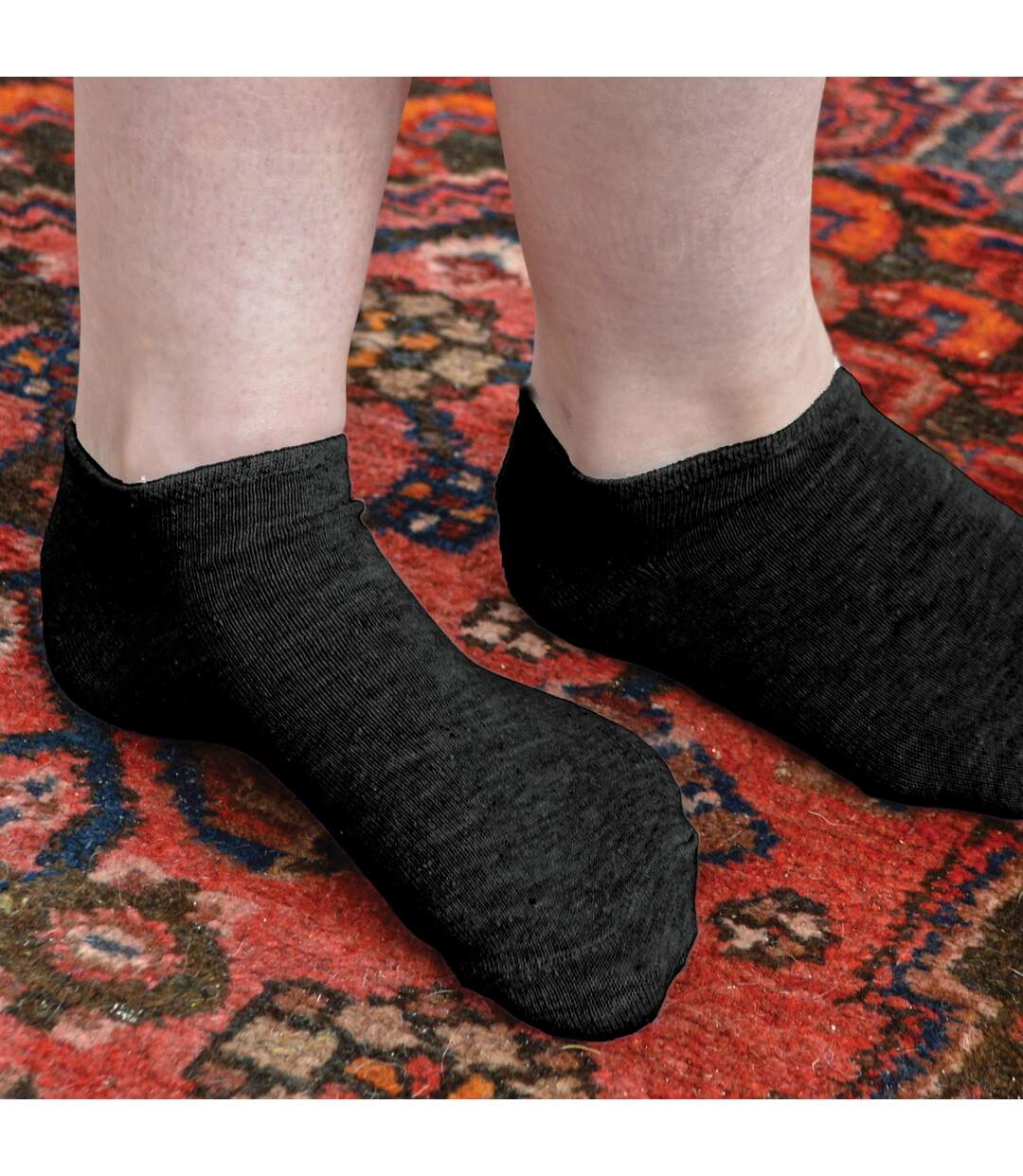 24 Pack Multipack Cotton Trainer Socks for Men & Women-5