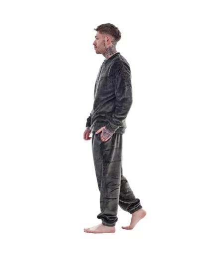 Ensemble De Pyjama Long Homme Gris Keanu
