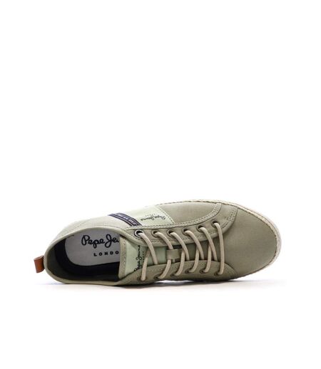 Baskets kaki homme pepe jeans maoui
