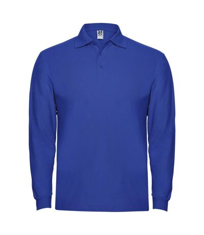 Roly Mens Estrella Long-Sleeved Polo Shirt (Royal Blue) - UTPF4296