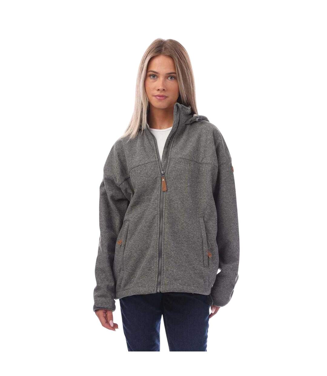 Womens/ladies Rosa Casual Jacket Grey Trespass-2