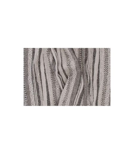 Tapis Déco en Laine Alwar 170x240cm Gris Foncé