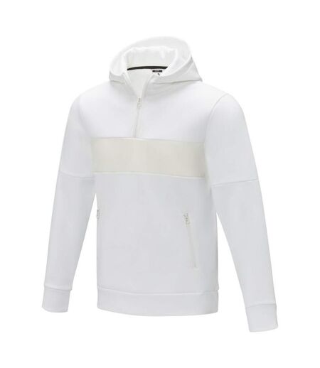 Sweat à capuche sayan homme blanc Elevate Life