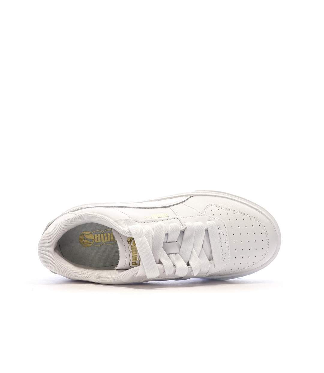 Baskets blanches femme puma puma cali court-4