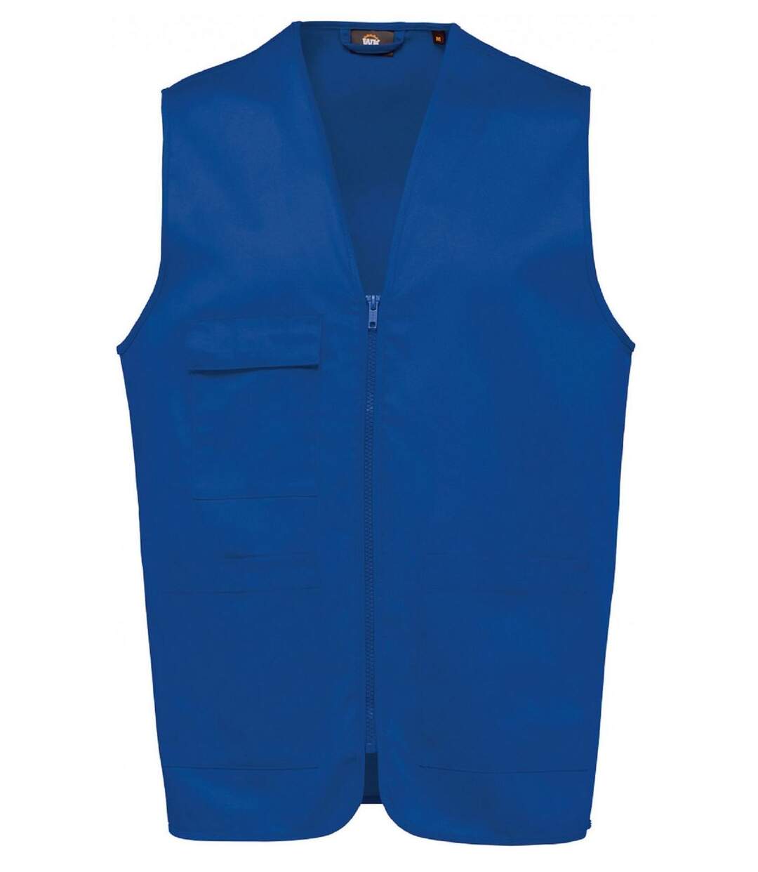 Gilet multipoches léger sans manches - Unisexe - WK608 - bleu roi