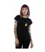 Disney Princess Womens/Ladies Belle Chest Cotton T-Shirt (Black)