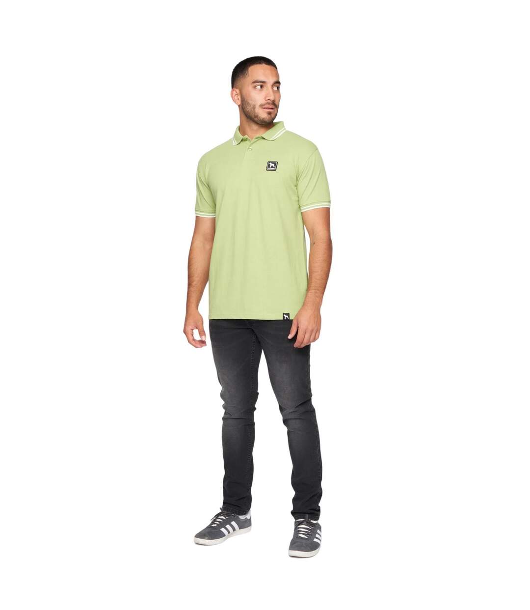 Polo dexon homme vert One True Saxon-3