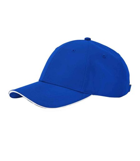 Casquette Team Sports-tech Bleu Roi Vif Blanc Beechfield