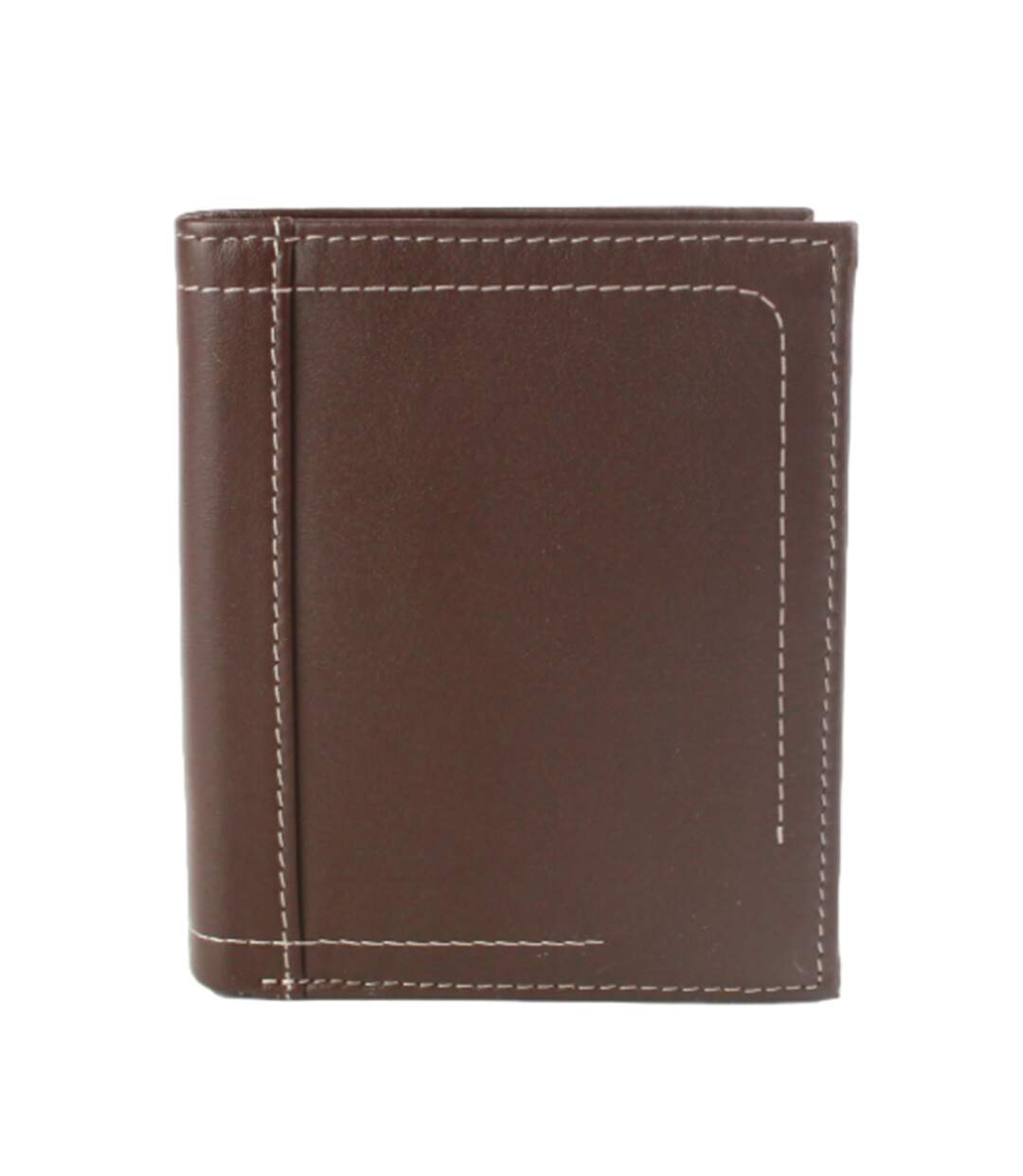 Mens isaac leather wallet one size brown Eastern Counties Leather