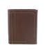 Mens isaac leather wallet one size brown Eastern Counties Leather