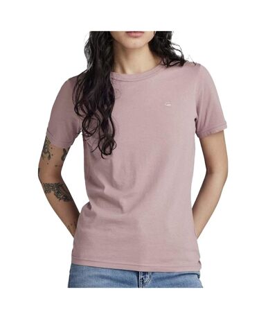 T-shirt Rose Femme G-Star Raw Core - L