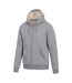 Mens Dalton Borg Lined Full Zip Hoodie Grey Mountain Warehouse-3