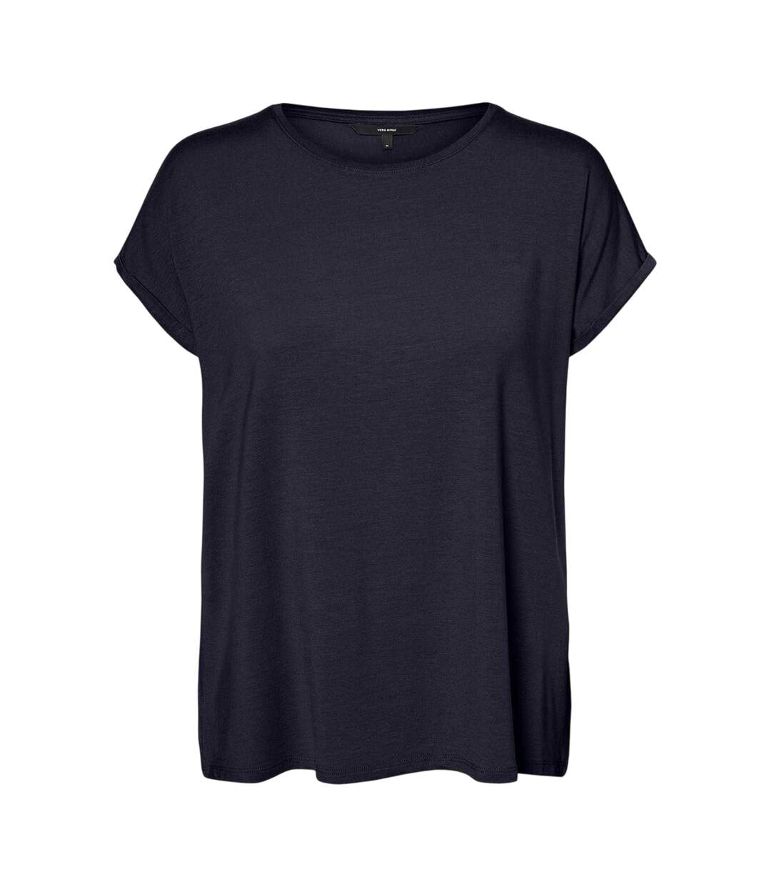 Womens/ladies Ava Plain T-shirt Night Sky Vero Moda-2