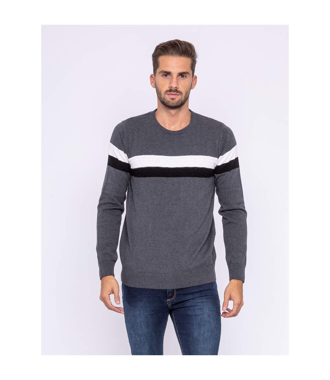 Pull col rond LUFAROL-1