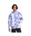 Sweat À Capuche Style Délavé All Szn Homme Blanc Violet Clair Adidas-1