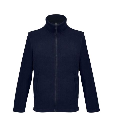 Unisex Adult Microfleece Jacket French Navy SOLS