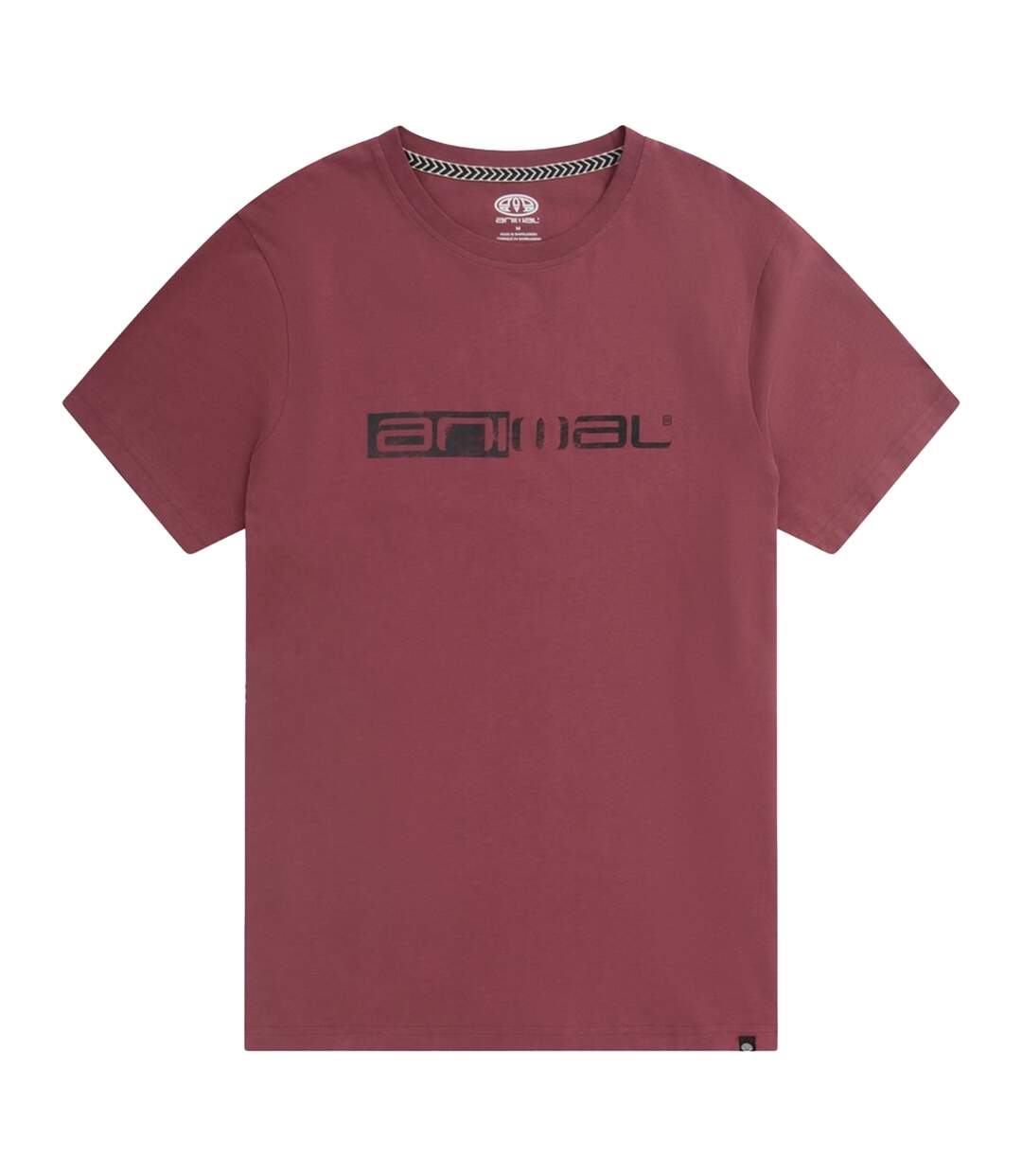 T-shirt jacob homme bordeaux Animal