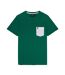 T-shirt Homme Vert Blanc Lyle & Scott-2