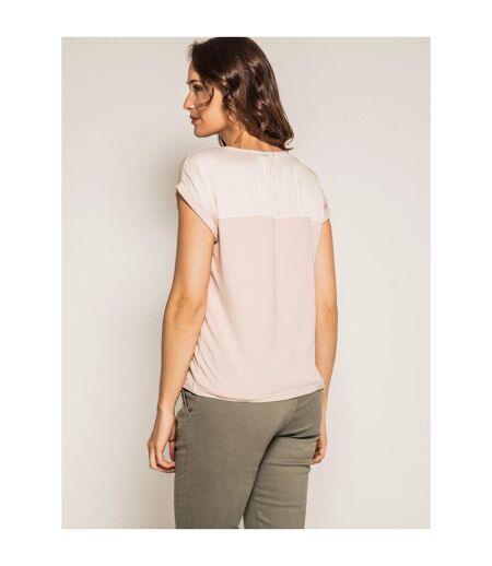 T-shirt col rond bimatière ORPHEE - Dona X Lisa