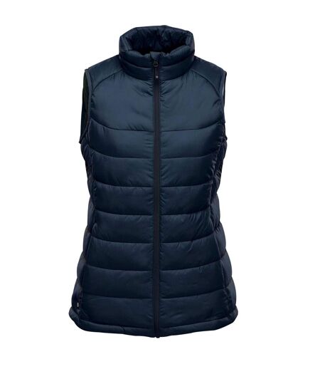 Doudoune Sans Manches Stavanger Femme Bleu Marine Gris Foncé Stormtech
