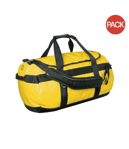 Stormtech Waterproof Gear Holdall Bag (Large) (Pack of 2) (Yellow/Black) (One Size)