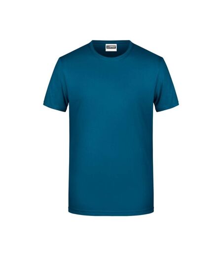 T-shirt Basic Homme Bleu Pétrole James And Nicholson