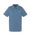 Polo bleu clair homme schott ps0022-1