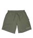 Mens Fleece Logo Sweat Shorts Military Green Aquascutum-2