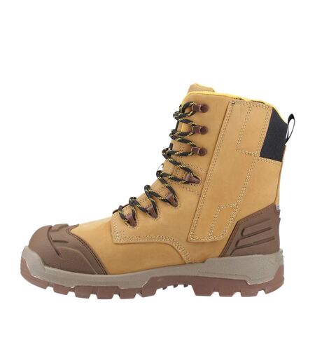 Mens Striver Safety Boots Black Honey Yellow Caterpillar