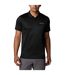 Polo Manches Courtes Homme Noir Columbia-1