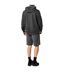 Mens Cotton Blend Casual Jersey Shorts Charcoal Slazenger-4
