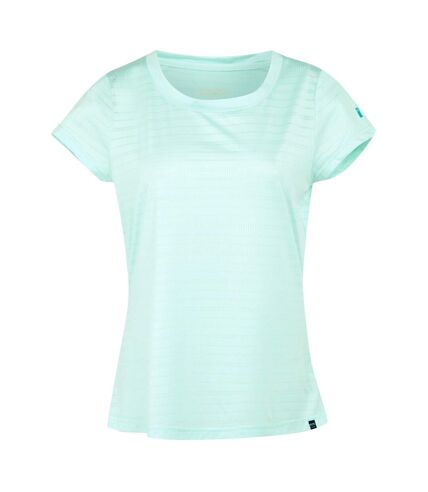 T-shirt limonite femme turquoise délavé Regatta