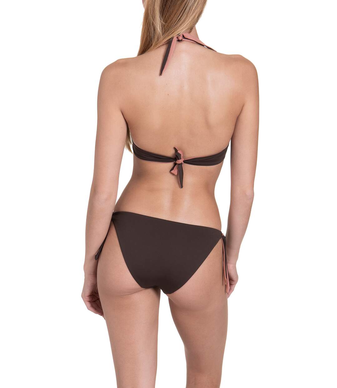 Haut maillot de bain armaturé dos nu réversible écologique Kea Lisca Cheek-5