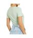 T-shirt vert femme guess gw4gi31i3z14 - s-2