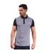 Polo Motif/style À Carreaux Homme Bleu Marine Lambretta-4